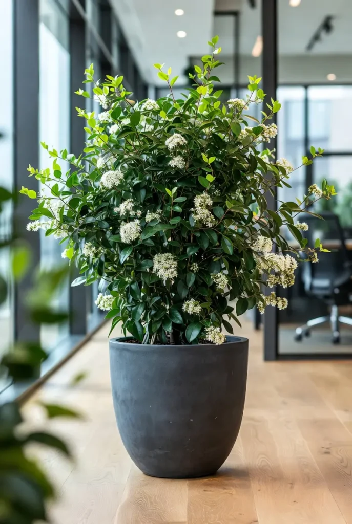 image de la plante Choisya pour symboliser le nom du bureau