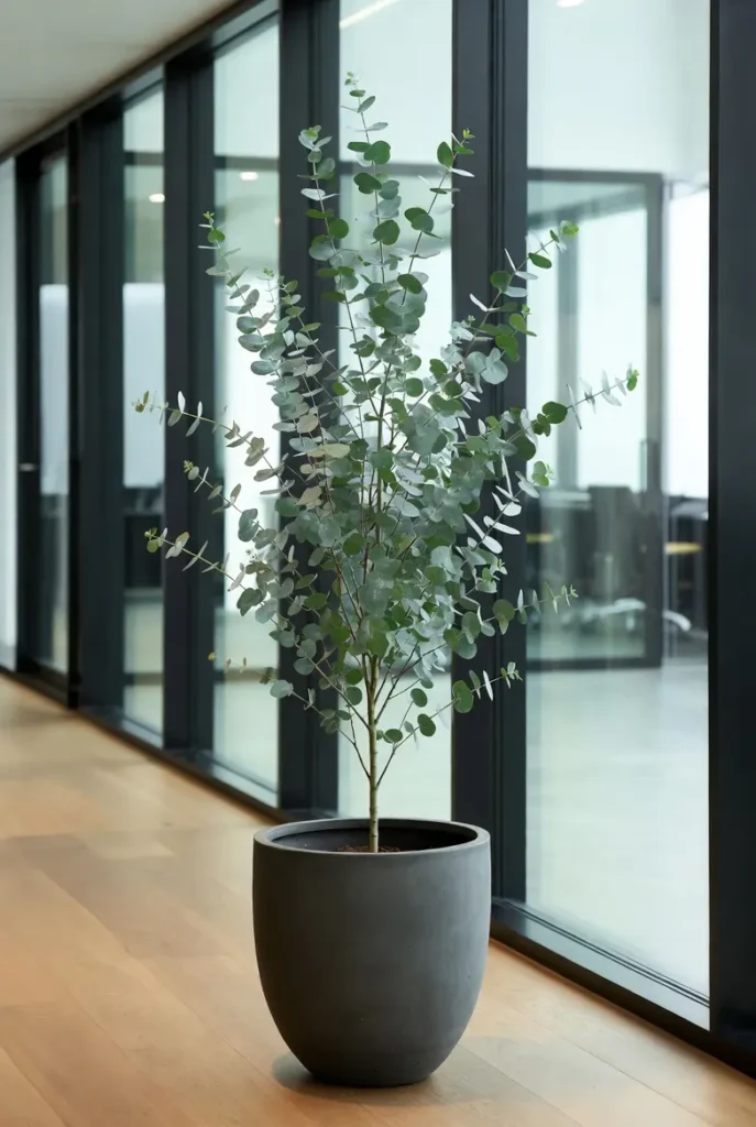 image de la plante Eucalyptus pour symboliser le nom du bureau
