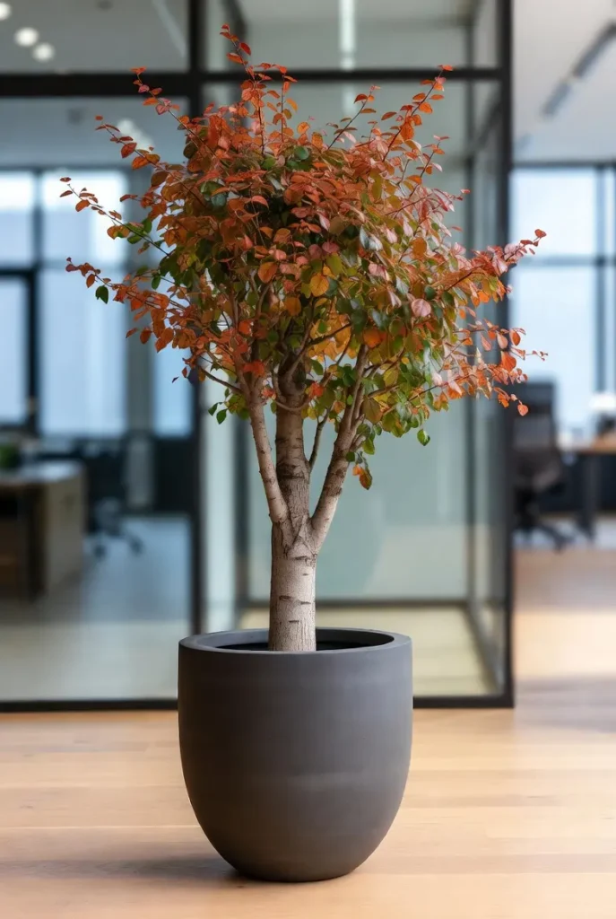 image de la plante Parrotia pour symboliser le nom du bureau