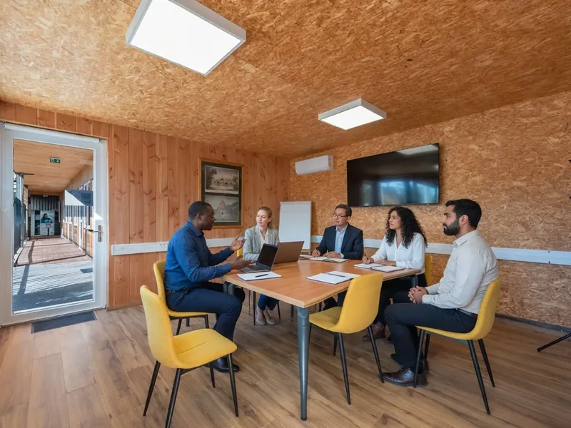 Salle Eucalyptus en réunion de collaborateurs